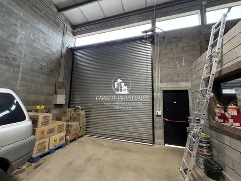 Galpón en ALQUILER de 100m2. Complejo Nogalis. Pilar. Villa Rosa