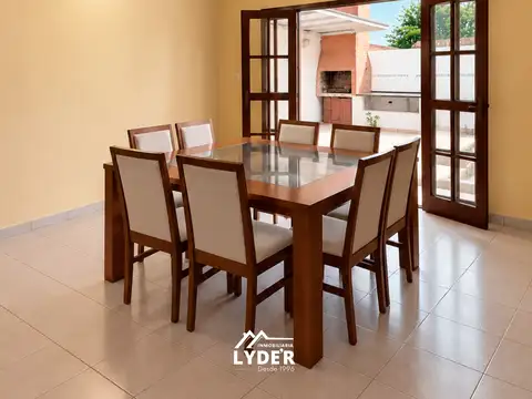 Casa 6 ambientes con 3 baños