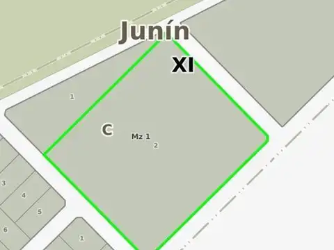 Venta Terreno en Junin Estacion la Placette