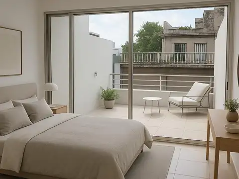 VENTA Monoambiente con Balcón Solarium | San Lorenzo 3500