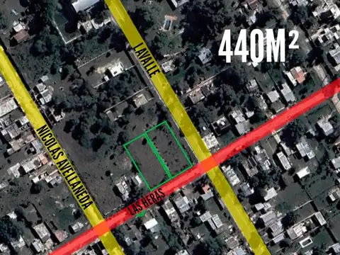 Terrenos en venta - 440Mts2 - San Vicente