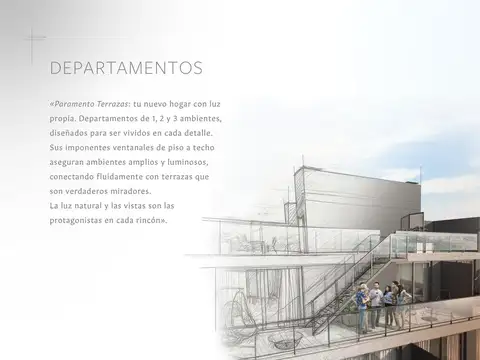 Departamento Monoambiente con 1 baño