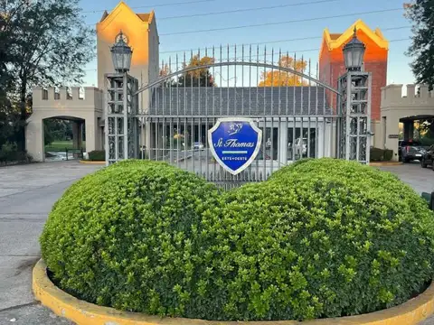 Lote en venta en Saint Thomas Oeste, al Golf. Canning, Esteban Echeverría.