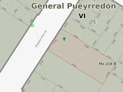 Centro deportivo en lote de 750 mts - Olazabal al 1400