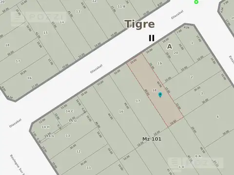 LOTE EN EL CASCO DE PACHECO - TIGRE - POZZI INMO