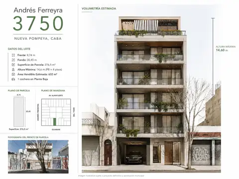 Terreno en Venta en Parque Patricios, CABA