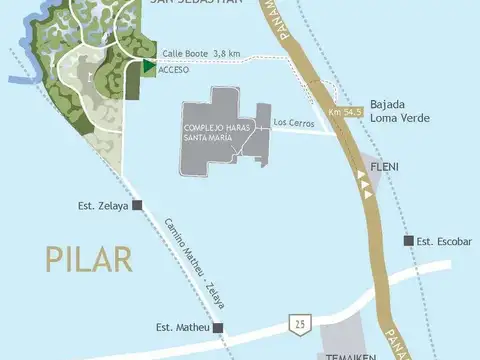 Terreno en Venta de 922,0 m2