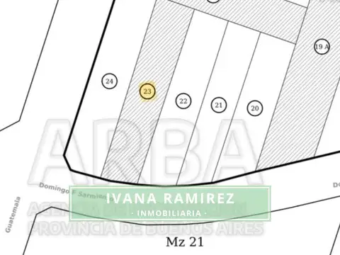 Terreno en Venta de 492,0 m2