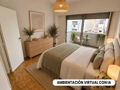 HERMOSO  2 AMB CON BALCÓN PROXIMO AL SHOPPING ALTO PALERMO- BAJAS EXPENSAS