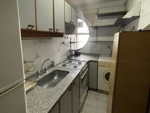 Departamento 2 ambientes con 1 baño