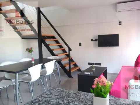 Duplex amoblado, alquiler por dia, semana o mes! UADE, favaloro, garrahan, UBA medicina.
