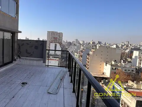 Venta departamento 3 ambientes Villa Crespo. Balcón. Amenities.