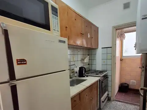 Departamento 2 ambientes con 1 baño