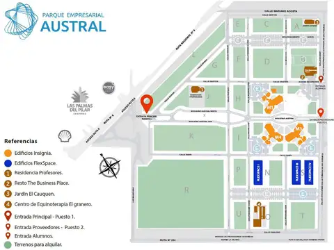 Oficina en Alquiler en Pilar, USD 190