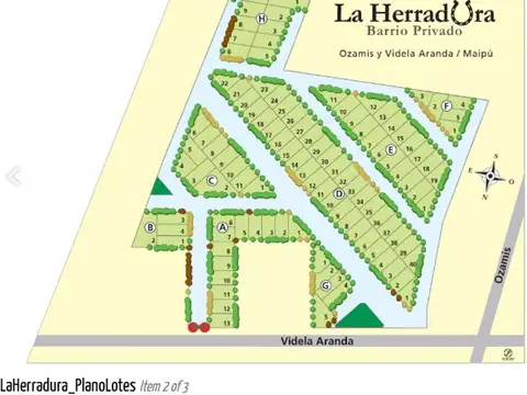 Terreno en Venta en Lunlunta, USD 12.000