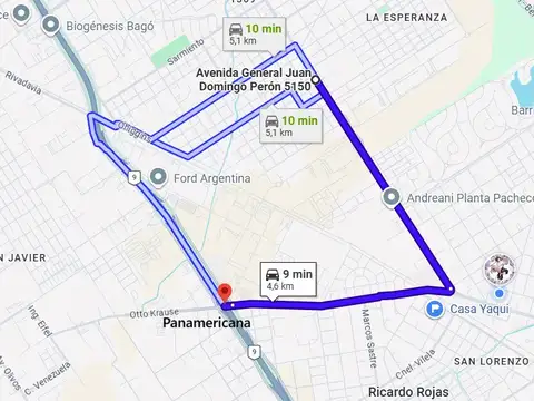 Terreno en Venta 27  mts Fondo
