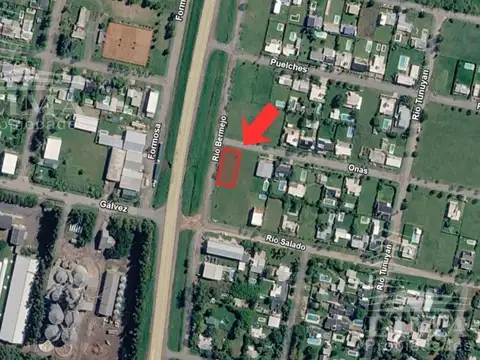 Excelente ubicación sobre AO12, lote Nº 340. Barrio Las Acequias. Roldán