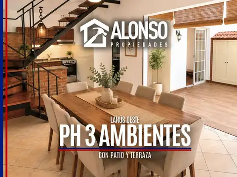 Venta - Ph 3 Ambientes con Patio y Terraza - Lanús