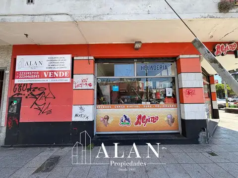 LOCAL COMERCIAL EN IMPORTANTE ESQUINA 45 M2