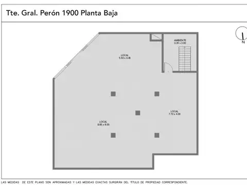 Pte. perón 1901 , Piso 0