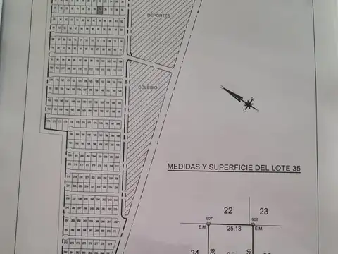 Terreno en Venta en Los Tres Pinos, USD 30.000