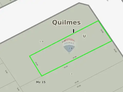 Terreno en Venta en Quilmes, USD 55.000