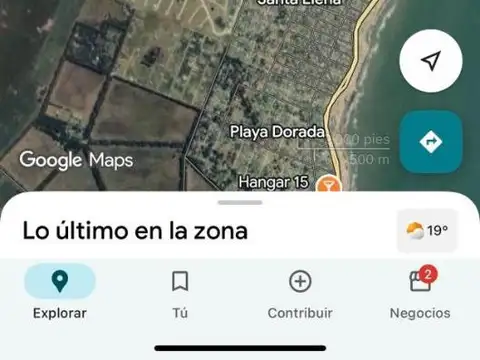 Terreno en Venta 20  mts Frente