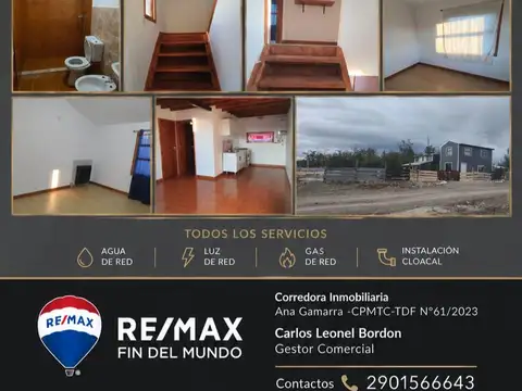 Casa en Venta en Tolhuin, Tierra del Fuego