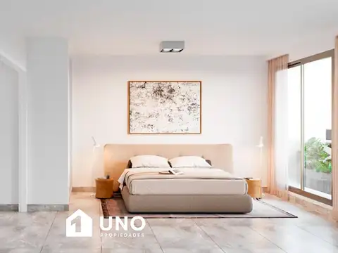 Departamento 4 ambientes con 2 baños