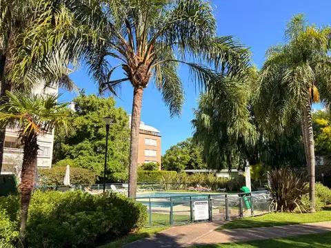 Departamento 2 ambientes con balcón y parrilla 