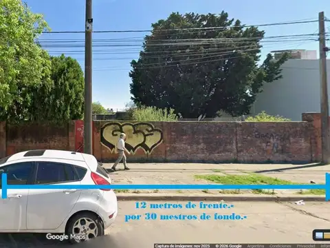 Terreno en Venta 30  mts Frente