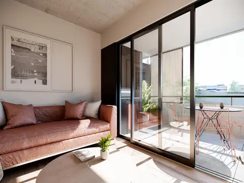 Departamento 2 ambientes con 1 baño