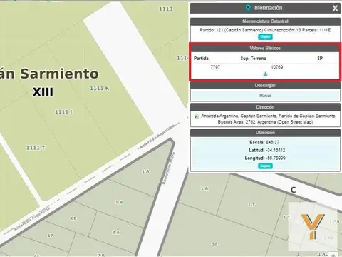 Terreno en Venta de 23655,0 m2