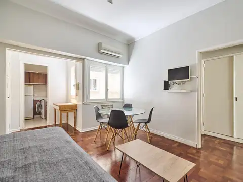 Venta departamento AMUEBLADO dos ambientes en Recoleta. IDEAL INVERSION O VIVIENDA