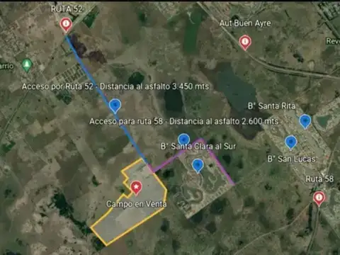 Ruta 58 Y Las Garzas Canning, Ezeiza