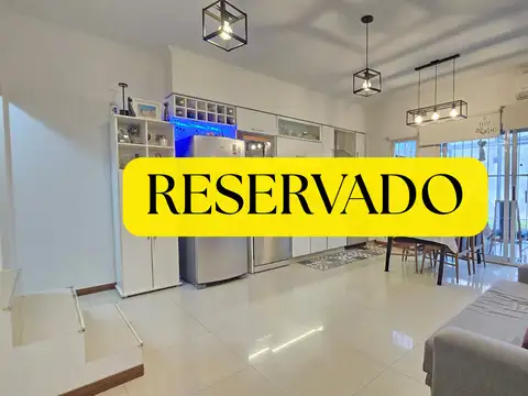 RESERVADO - Impecable 2 ambientes con Jardín, Parilla, toillete y baño completo