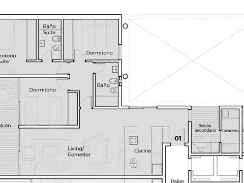 Departamento en Venta al Oeste
