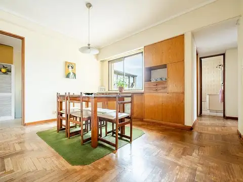 Departamento 3 ambientes con 2 baños