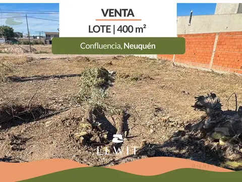 VENTA LOTE 400M2 Bº COSTA JARDIN 2 CONFLUENCIA NEUQUEN CAPITAL