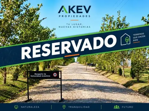 Venta | Canning | Terreno | Barrio Semi Cerrado Estilo Campo 250 mts2