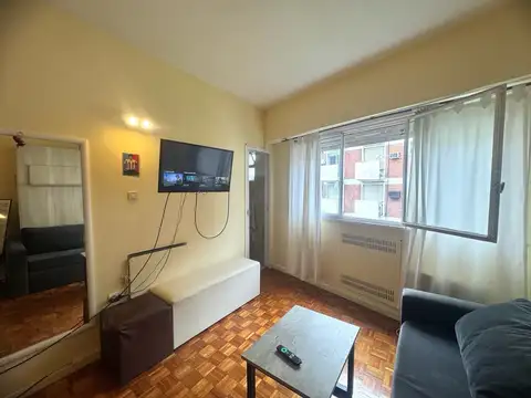 Venta departamento monoambiente muy luminoso y funcional en Recoleta