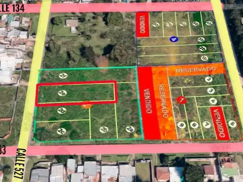 Terreno en venta - 675mts2 - Barrio Gambier, La Plata