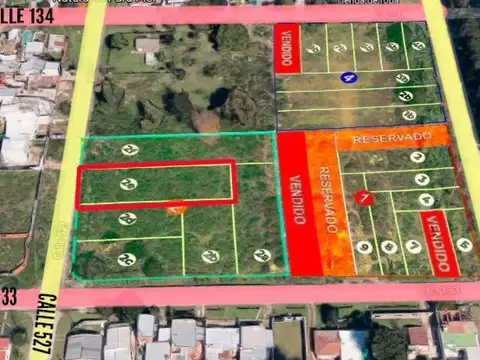 Terreno en venta - 675mts2 - Barrio Gambier, La Plata