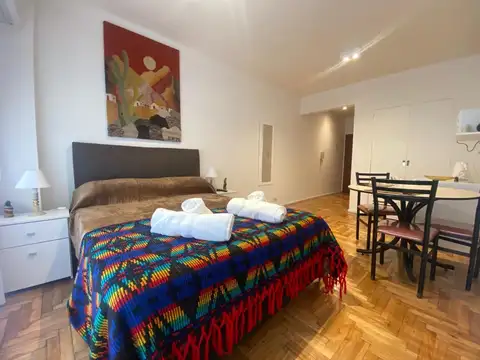 Departamento  monoambiente amoblado en Palermo
