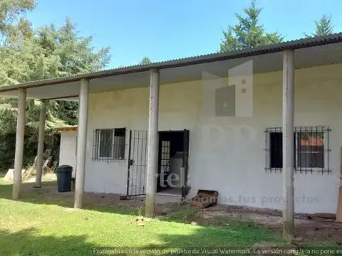CASA A TERMINAR SOBRE LOTE DE 1000M2 EN FRANCISCO ALVAREZ