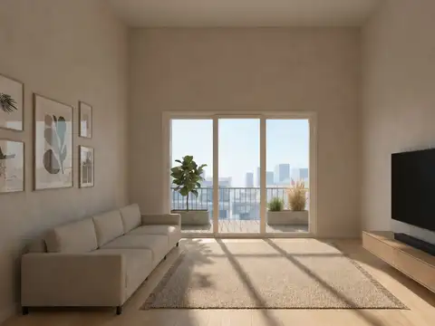 Monoambiente c/balcon a estrenar en Santos Lugares