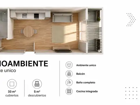 Departamento en Venta en Santos Lugares, USD 47.500