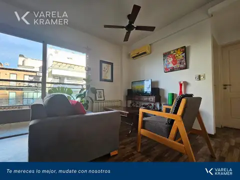 Departamento 2 ambientes con 1 baño