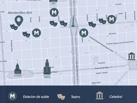 Departamento en Venta en Tribunales, USD 88.800