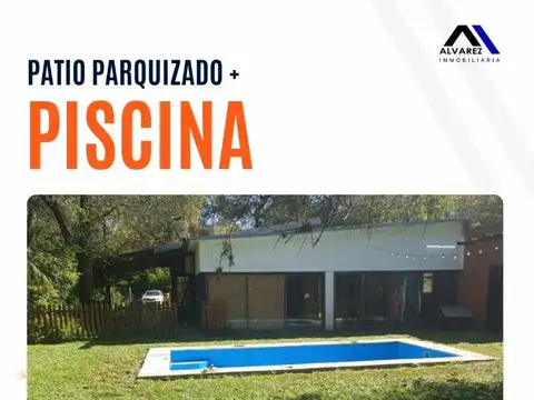 Casa 3 ambientes con 2 baños